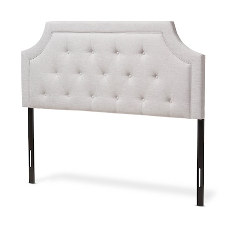 Baxton Studio Mars Modern Greyish Beige Queen Size Headboard 134-7260